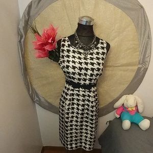 S.I.P Kate Spade... ivory and black dress🔼LAST CA